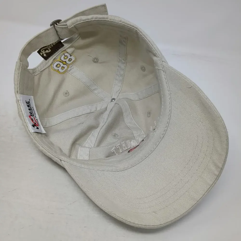 Chase Authentics Baseball Cap Beige One Size NASCAR Dale Jarrett 88 Racing Hat